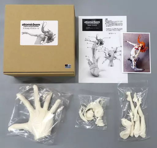 アスカ白プラグスーツ 「シン・エヴァンゲリオン劇場版」 1/7 ガレージキット ワンダーフェスティバル2022夏＆通販限定(箱・ジャケット・ケース不備(中))