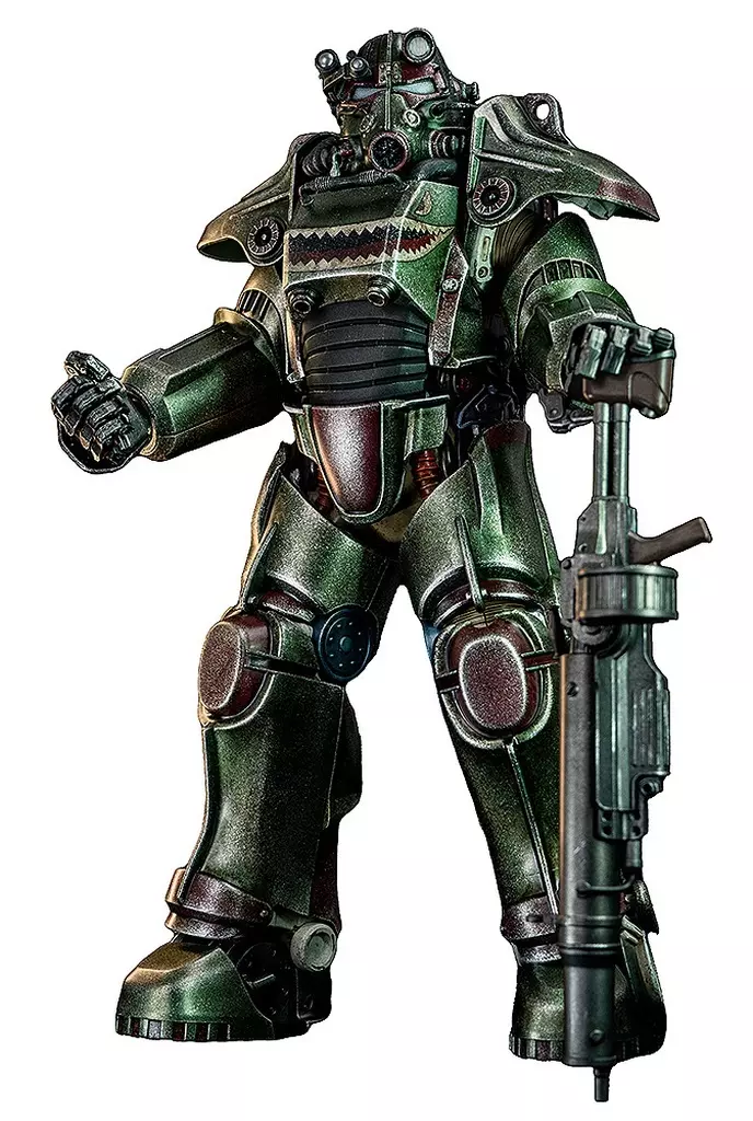 フィギュア　Fallout-1/6 T-45 Hot Rod Shark Power Armor(フォールアウト-1/6 T-45 ホットロッドシャーク・パワーアーマー) 「Fallout (フォールアウト)」 ABS＆PVC＆POM＆磁石製塗装済み可動フィギュア