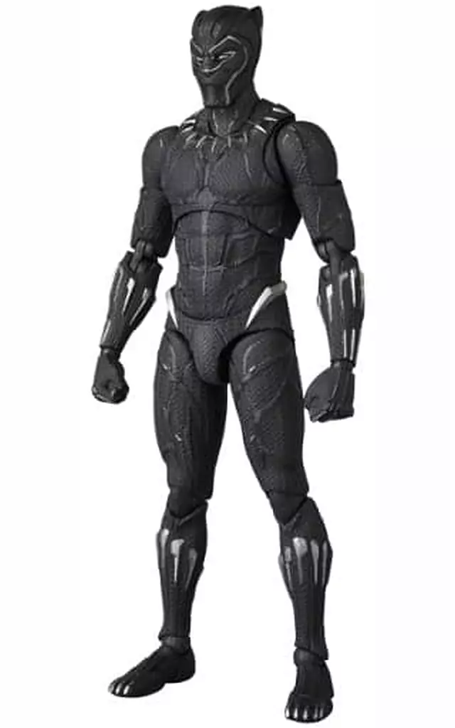 フィギュア　[ランクB] MAFEX BLACK PANTHER -ブラックパンサー- 「ブラックパンサー」 アクションフィギュア No.091