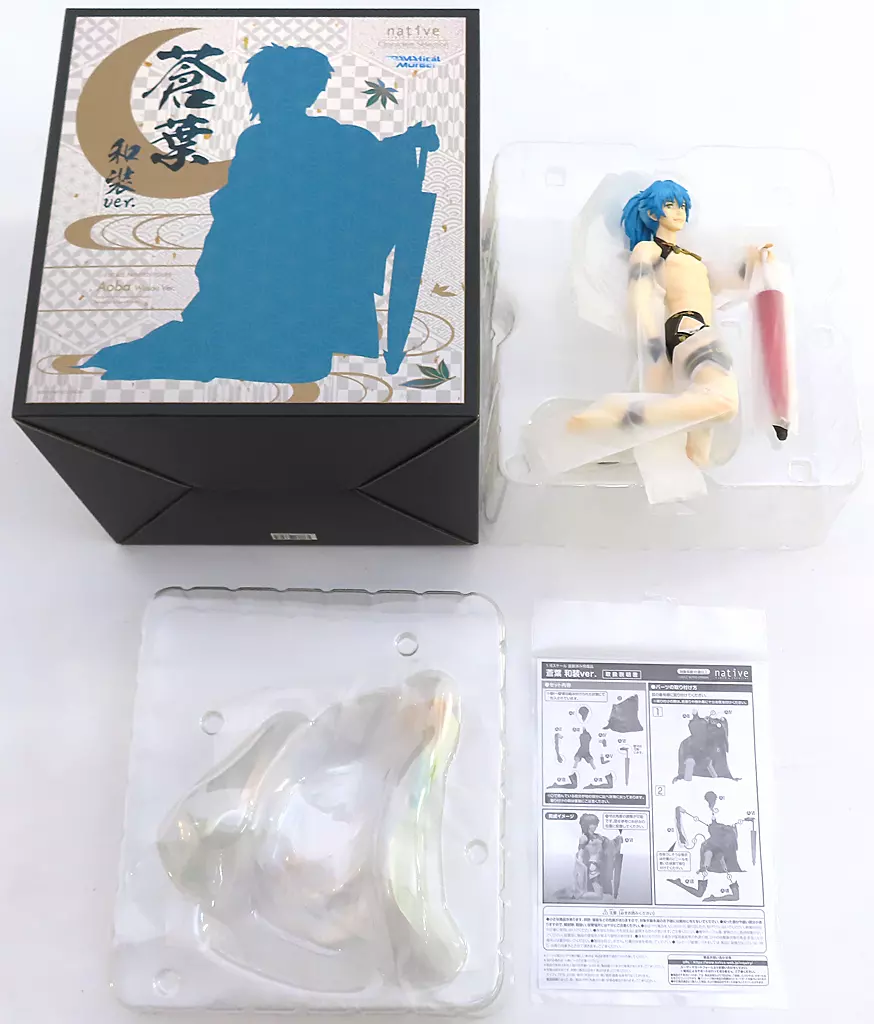 DRAMAticalMurder 蒼葉 和装ver フィギュア DRAMAtical Murder 蒼葉 和装ver. 1/6 完成品フィギュア
