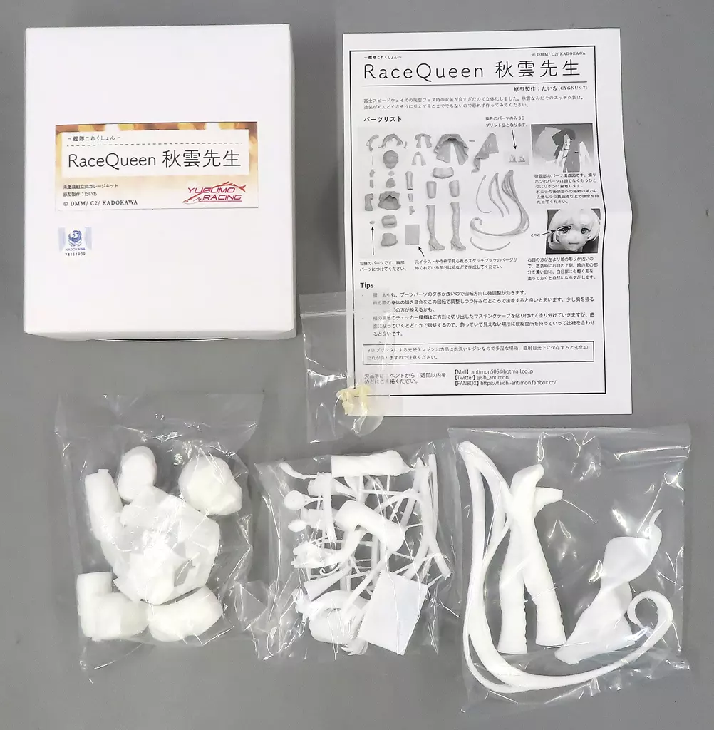 Race Queen 秋雲先生 「艦隊これくしょん～艦これ～」 ガレージキット