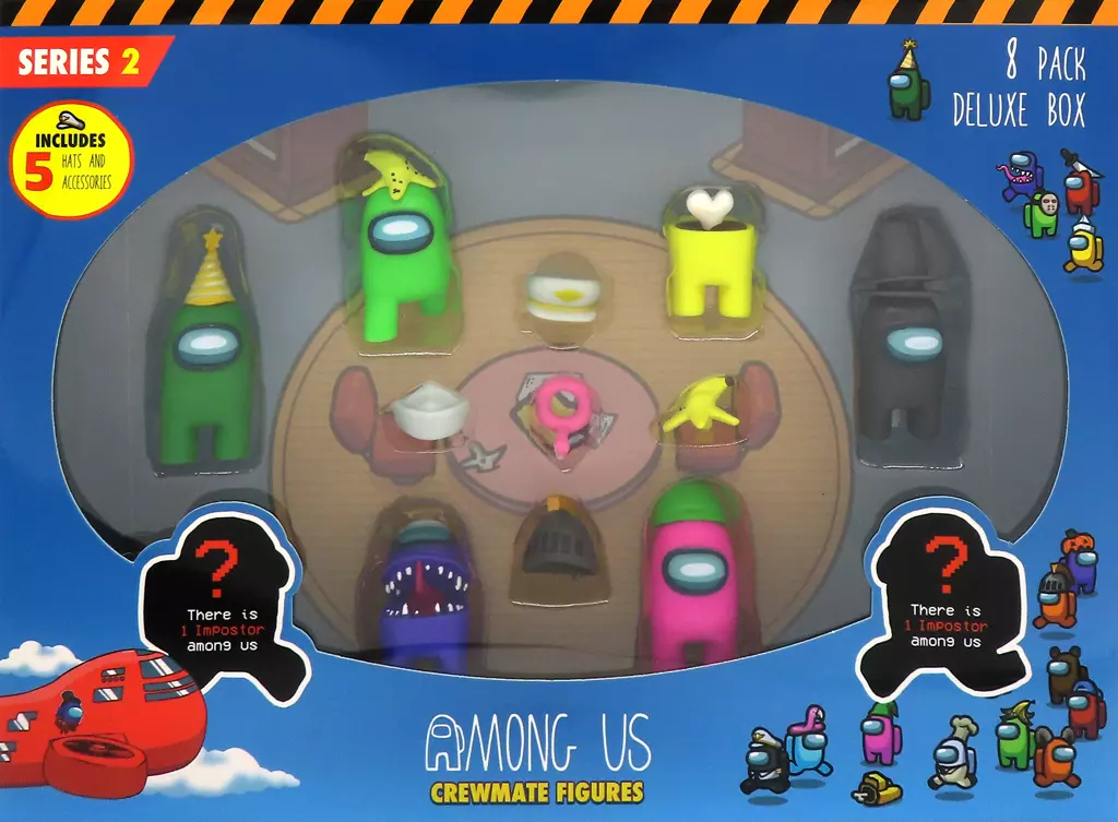 フィギュア　クルーメイト フィギュア 8PACK DELUXE BOX 「Among Us-アモングアス-」