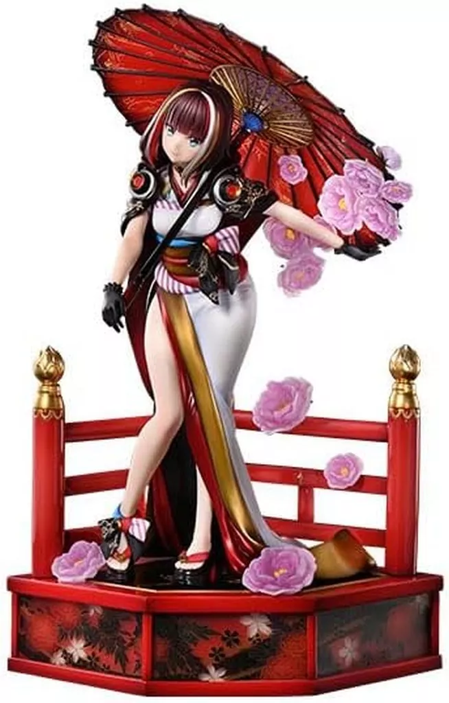 フィギュア　PRISMA WING 緋傘と牡丹 DX版 「藤ちょこ氏オリジナルイラスト」 1/7 PVC＆ABS製塗装済完成品