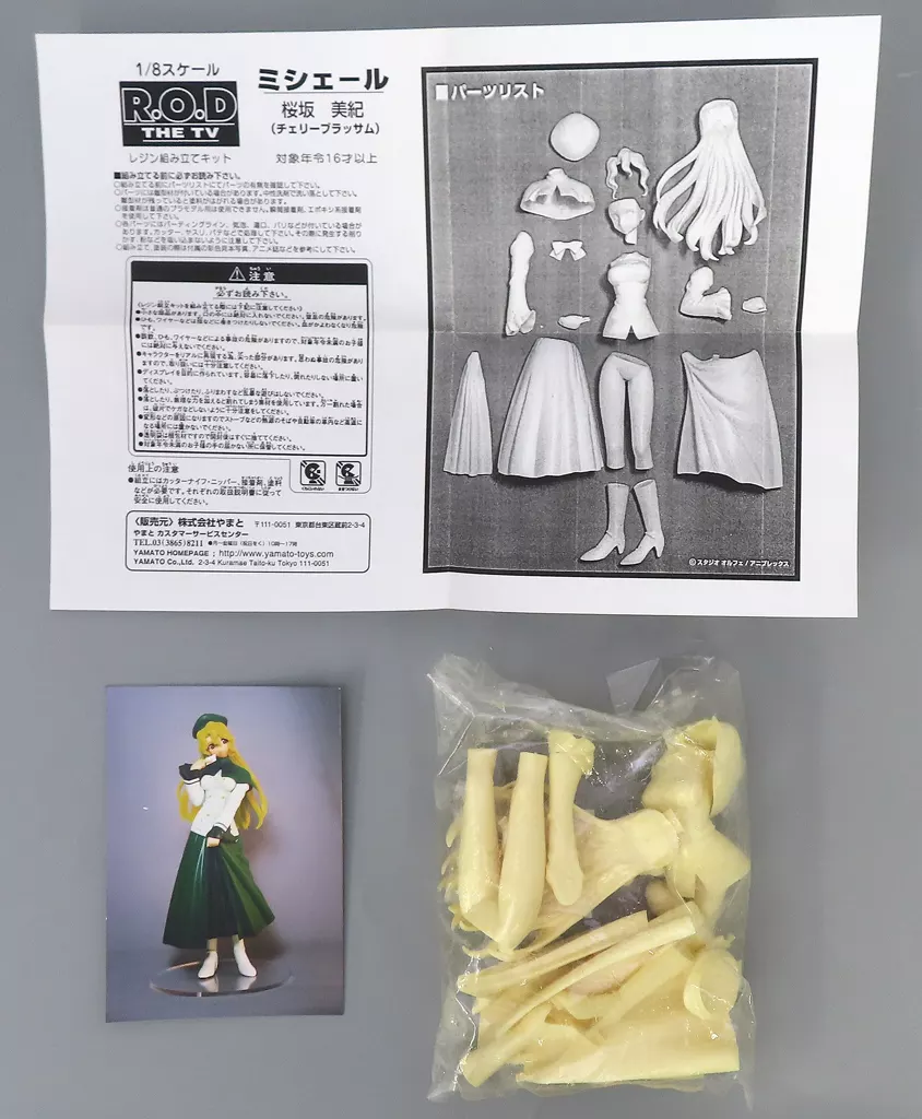 フィギュア　ミシェール 「R.O.D -THE TV-」 1/8 レジンキャストキット
