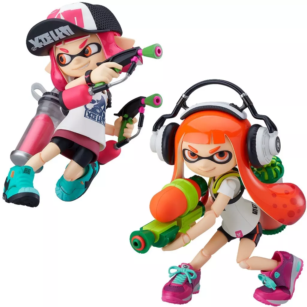 フィギュア　figma Splatoon ガール DXエディション 「Splatoon(スプラトゥーン)/Splatoon2(スプラトゥーン2)」