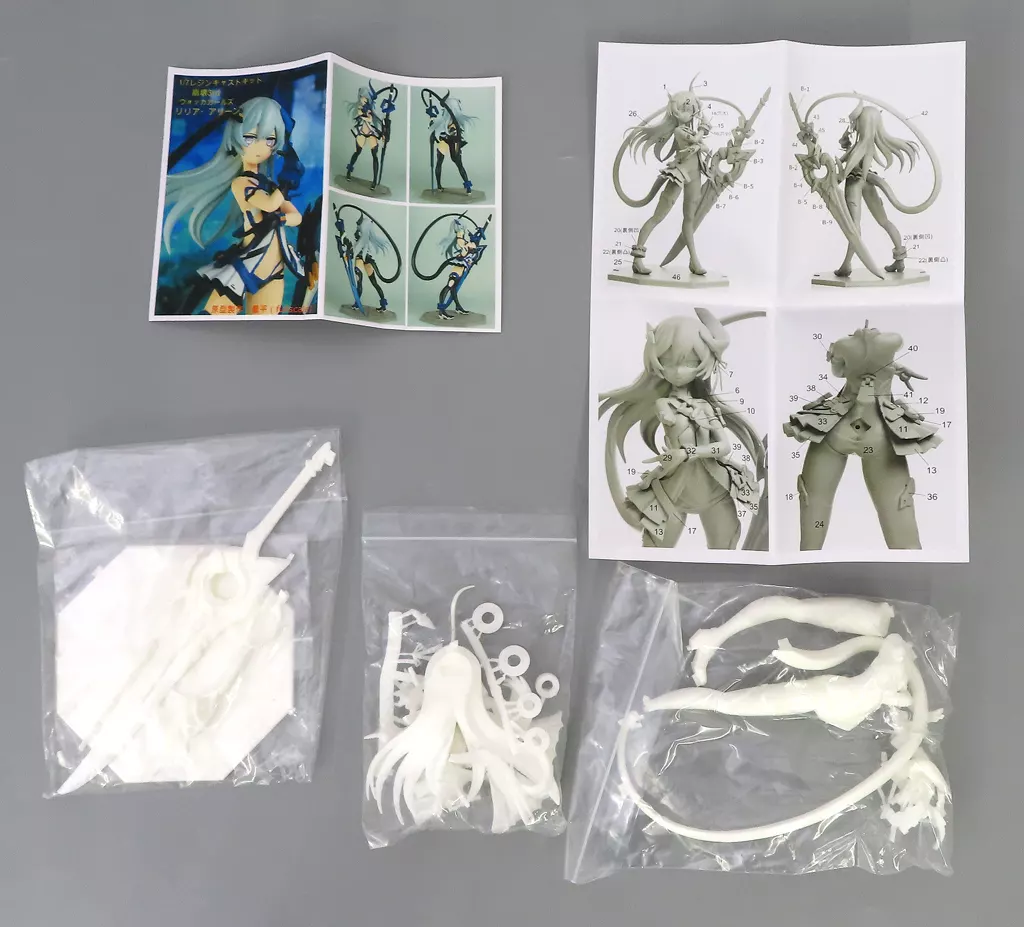 フィギュア　ウォッカガールズ リリア・アリーン 「崩壊3rd」 1/7 ガレージキット ワンダーフェスティバル2023冬限定