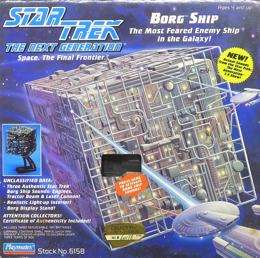 フィギュア　BORG SHIP-ボーグ・シップ- 「スタートレック ザ・ネクストジェネレーション」 アクションフィギュア