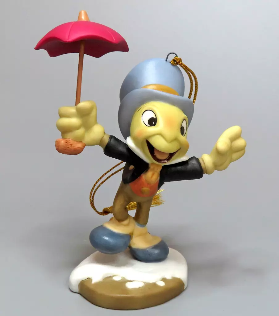 フィギュア　Jiminy Cricket-ジミニー・クリケット(パラソル)- 「ピノキオ」 ウォルトディズニークラシックスコレクション 塗装済み完成品 ディズニーストア限定