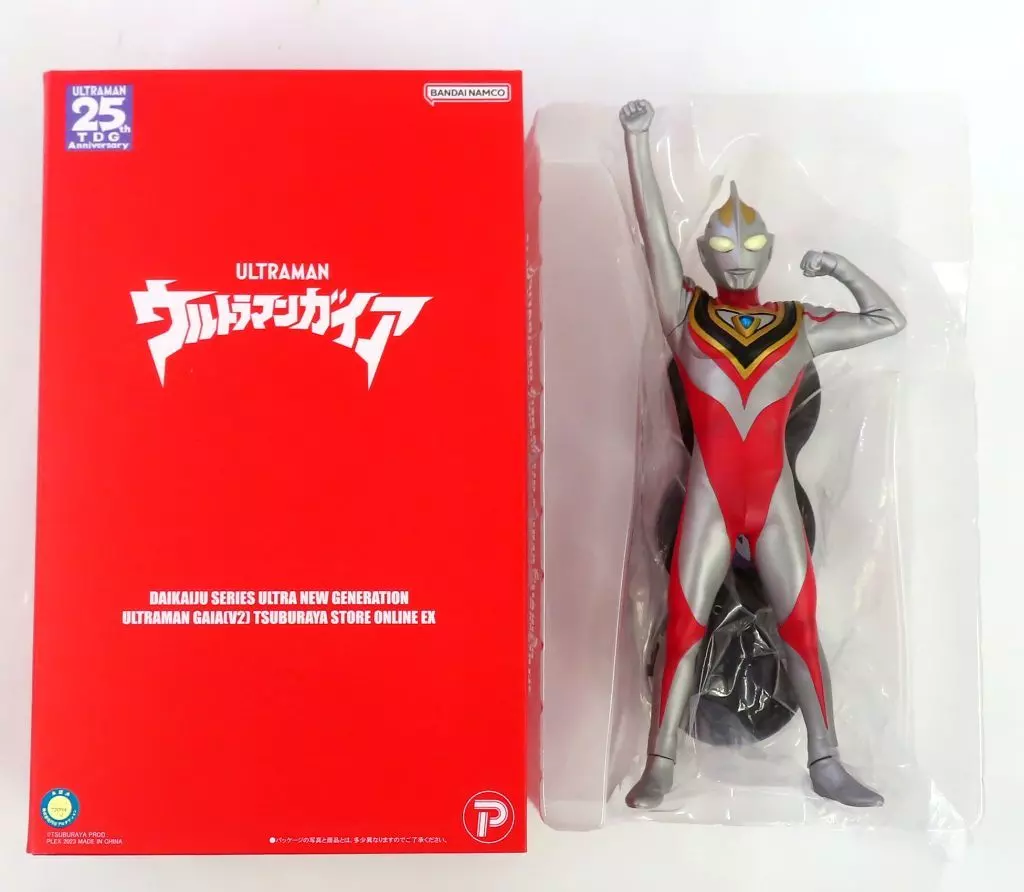 フィギュア　ウルトラマンガイア(V2) 登場ポーズ 「ウルトラマンガイア」 大怪獣シリーズ ULTRA NEW GENERATION 塗装済み完成品(一部組み立て式) ツブラヤストアオンライン限定版