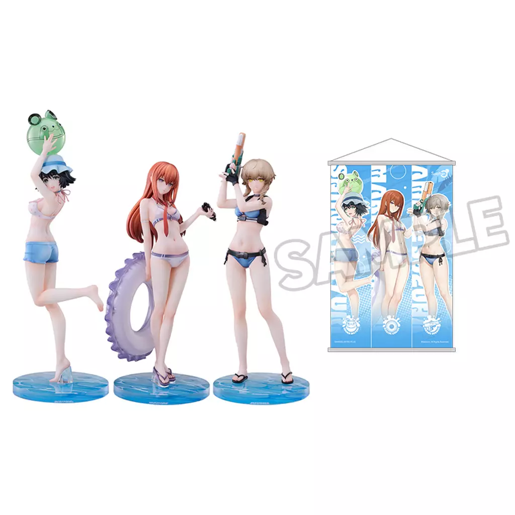 フィギュア　牧瀬紅莉栖＆椎名まゆり＆阿万音鈴羽 水着Ver. セット 「STEINS;GATE」 1/7 プラスチック製塗装済み完成品