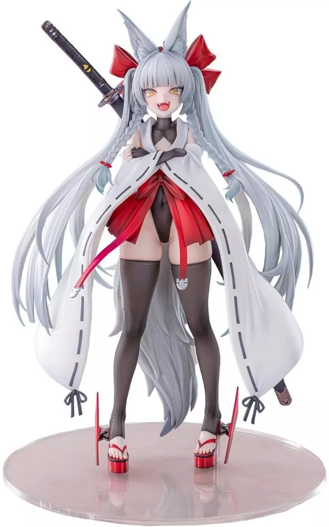 駿河屋 -<中古>朝凪 「アズールレーン」 1/6 塗装済み完成品（フィギュア）