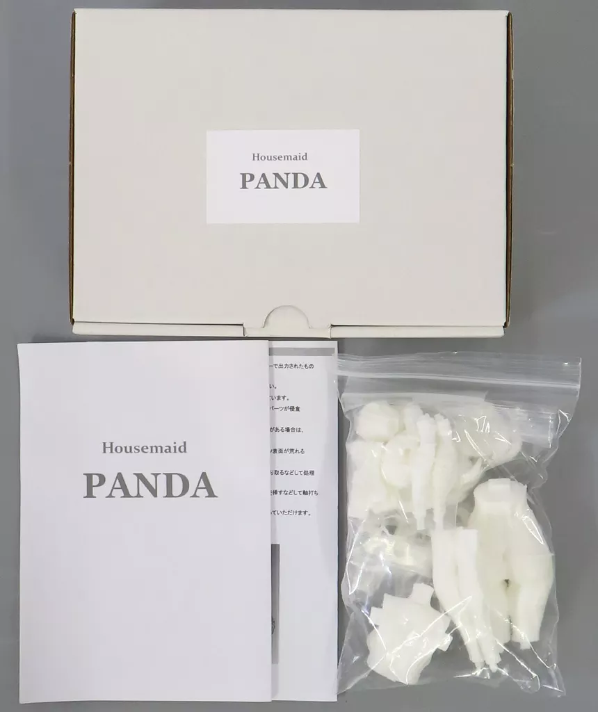 Housemaid PANDA フィギュア 産婦人科M ガレージキット 未組立 Housemaid-PANDA (未塗装未組み立てガレージキット) | 産婦人科M.WEB