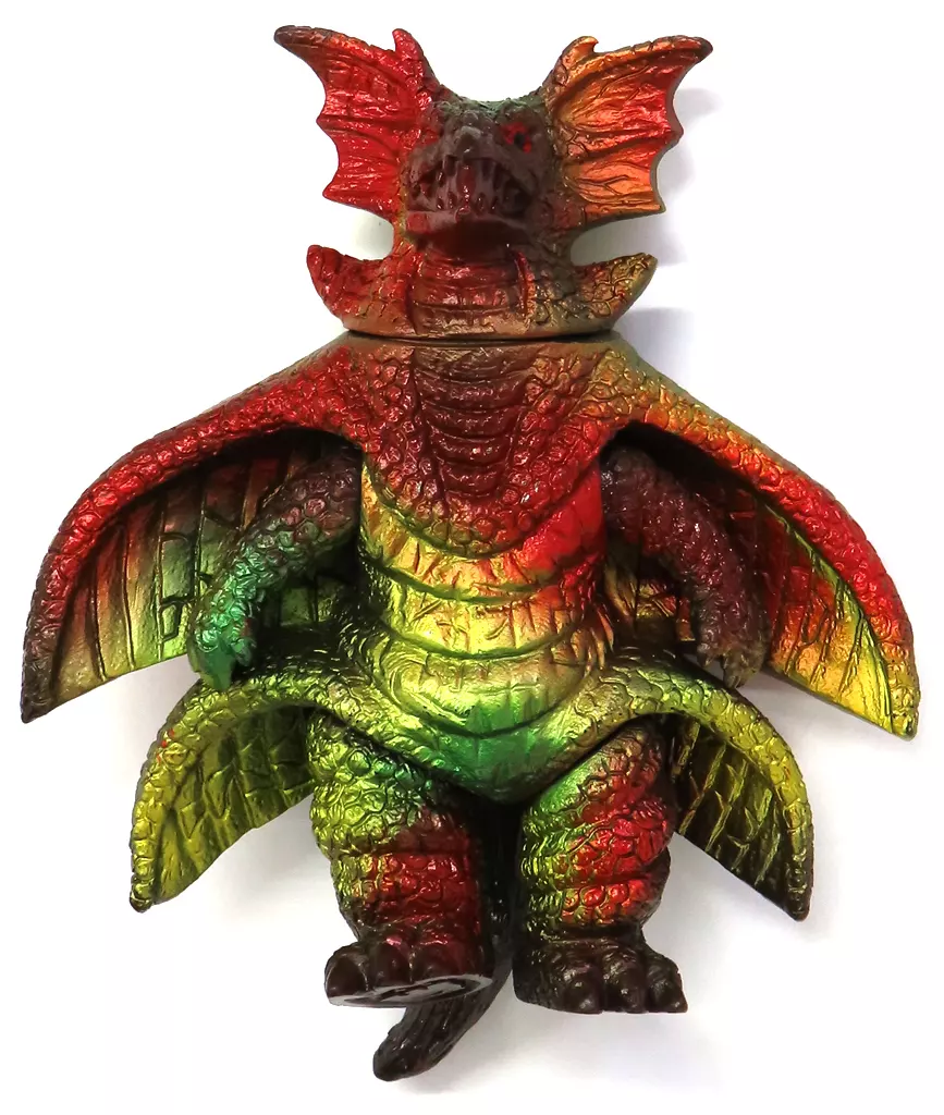 ノイズラー(茶成型/赤・緑・金塗装) 「ウルトラマン80」 キングザウルスシリーズ ソフビフィギュア