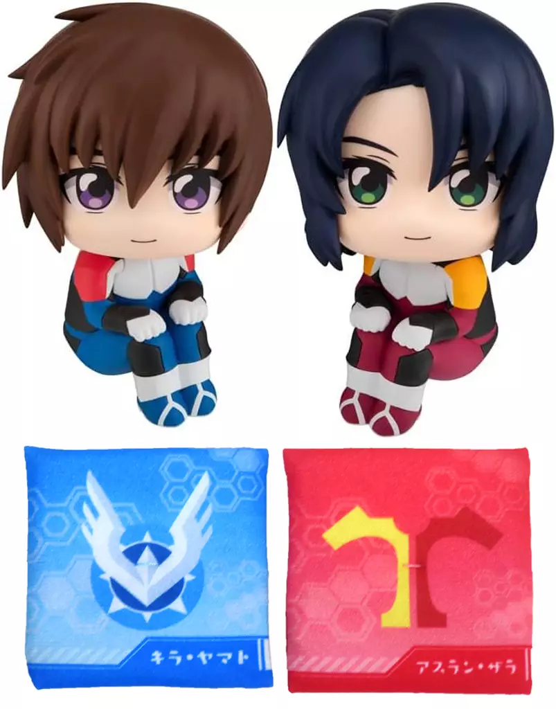 るかっぷ キラ・ヤマト&アスラン・ザラ 限定座布団付き 「機動戦士ガンダムSEED FREEDOM」 メガトレショップ&プレミアムバンダイ限定