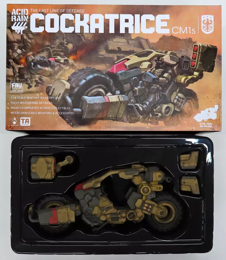 FAV-A78 コカトリス CM1s 「アシッドレイン」 1/18 アクション