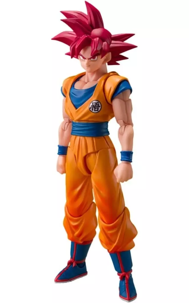 フィギュア　S.H.Figuarts 超サイヤ人ゴッド孫悟空＜神の気を纏いし姿＞ 「ドラゴンボール超」