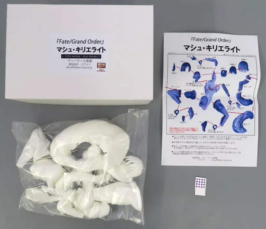 マシュ・キリエライト 「Fate/Grand Order」 ガレージキット ワンダーフェスティバル2025夏限定