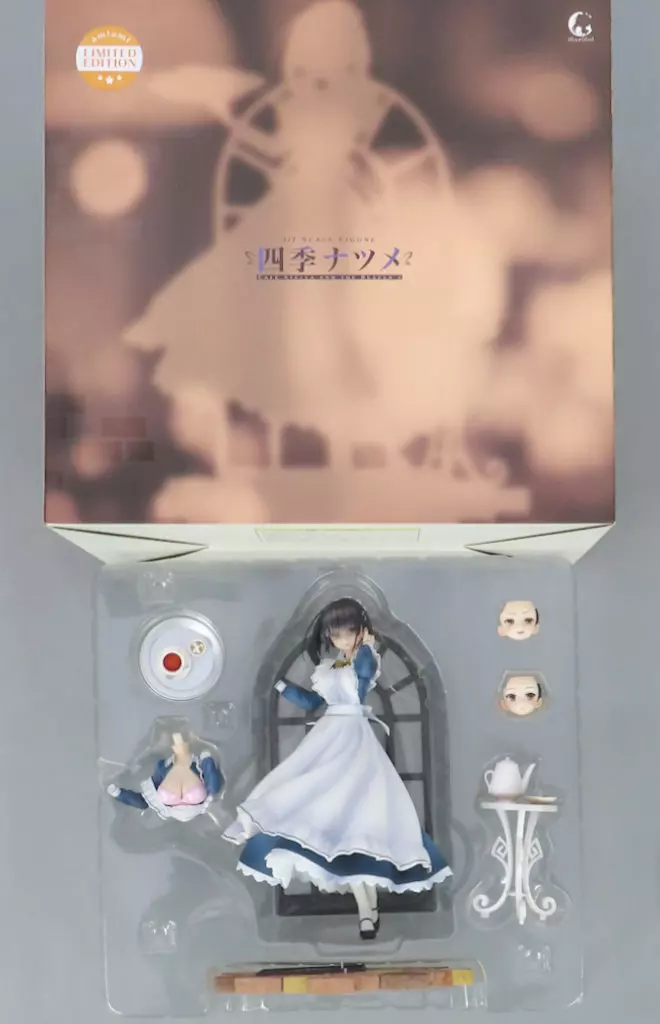 ゆずソフト　喫茶ステラと死神の蝶　四季ナツメ フィギュア　あみあみ限定版 あみあみ限定版】喫茶ステラと死神の蝶「四季ナツメ」 1/7 完成品