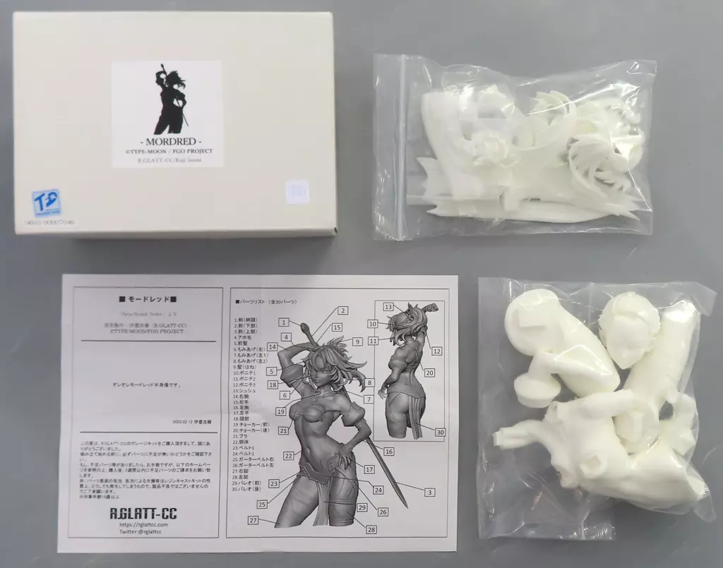 モードレッド 「Fate/Grand Order」 ガレージキット ワンダーフェスティバル2023冬＆イベント限定