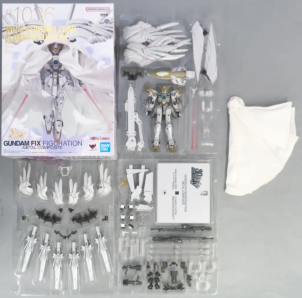 【中古バラ売り】GFFMC ウイングゼロ クロークドカスタム　本体のみ ウイングガンダムゼロ クロークドカスタム フィギュア GUNDAM FIX