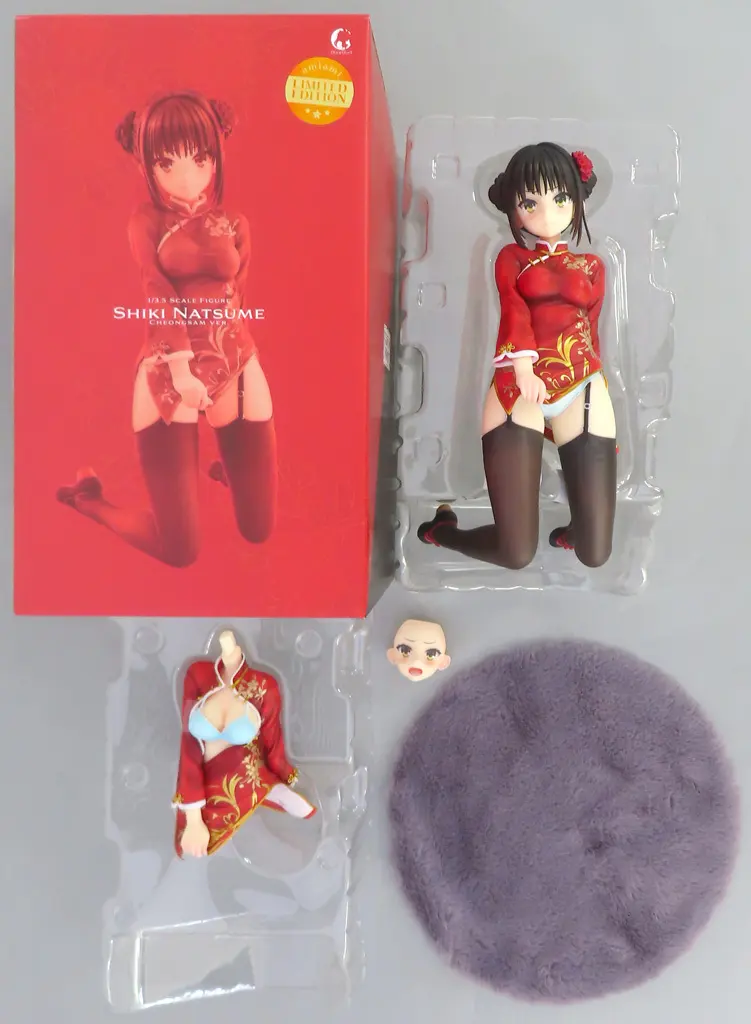 四季ナツメ チャイナ服Ver. あみあみ限定版 「喫茶ステラと死神の蝶」 1/3.5 PVC＆ABS製塗装済み完成品