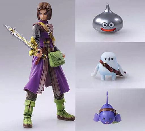 【未開封】BRINGARTSドラゴンクエストⅪ限定主人公メタルスライムVer!! オフィシャルショップ限定 BRING ARTS(ブリングアーツ) 主人公 メタル
