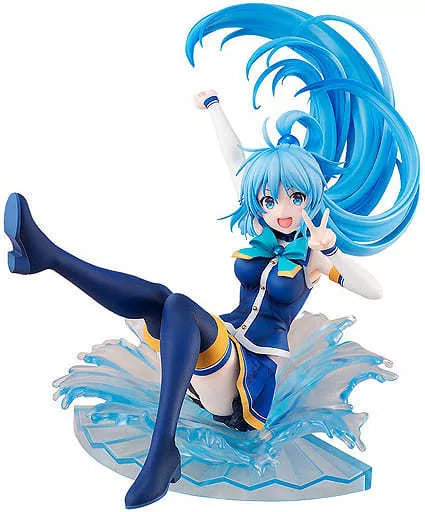 フィギュア　[破損品/付属品欠品] アクア スニーカー文庫30周年記念Ver. 「この素晴らしい世界に祝福を!」 1/7 PVC製塗装済み完成品