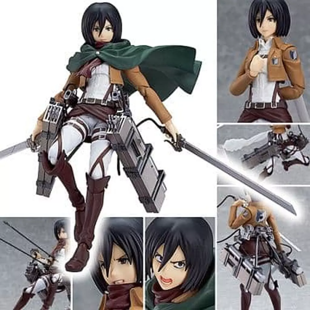 フィギュア　[破損品/台紙欠品/ランクB] figma ミカサ・アッカーマン 「進撃の巨人」