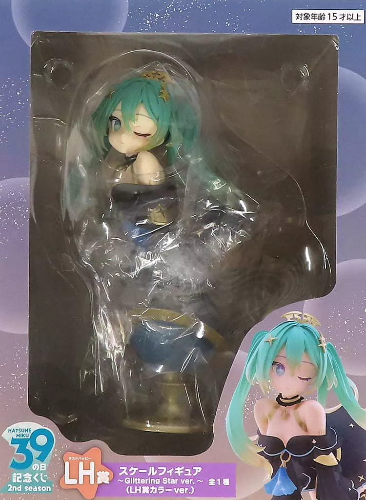 フィギュア　[破損品] 初音ミク 「タイトーくじ 初音ミク 39(ミク)の日 記念くじ 2nd season」 LH(ラストハッピー)賞 スケールフィギュア ～Glittering Star ver.～