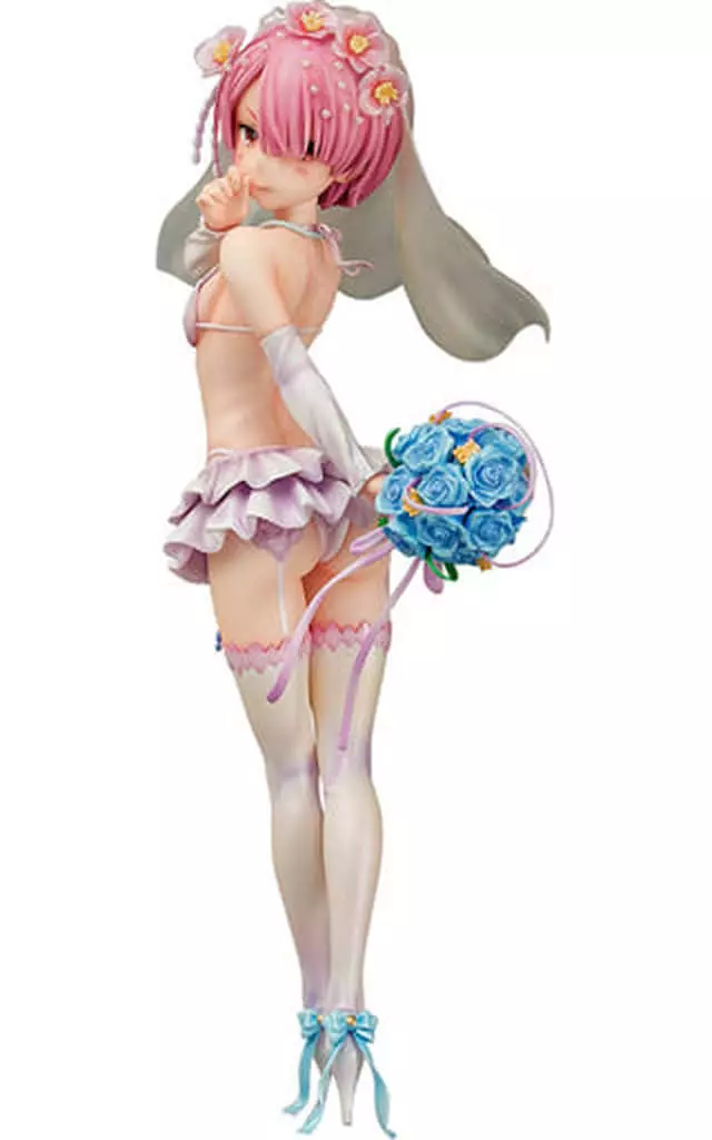 フィギュア　[破損品] ラム ウェディングVer. 「Re：ゼロから始める異世界生活」 1/7 ABS＆PVC製塗装済み完成品