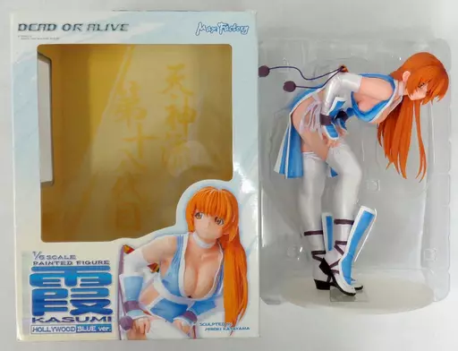 本日は『デッド オア アライブ 6』の発売日！霞やマリー・ローズなどの可憐なフィギュアの話題をまとめて振り返り!! | 電撃ホビーウェブ 霞(かすみ) ハリウッドブルーVer. DEAD OR ALIVE(デッドオアアライブ) 1/6 完成品 フィギュア テクモオンラインショップ限定 マックスファクトリー
