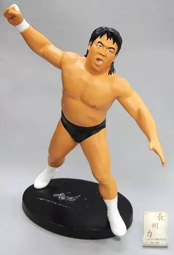 フィギュア　長州力 プロレスデビュー30周年記念 ポリストーン製スタチュー 駿河屋 -<中古>[破損品/ランクB] 長州力 プロレスデビュー30周年