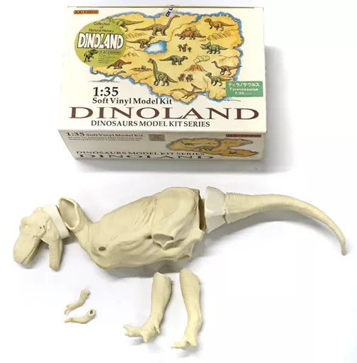 フィギュア　[一部組み立て済み/破損品] ティラノサウルス 「ダイノサウルスモデルキットシリーズ」 1/35 ソフトビニールモデルキット