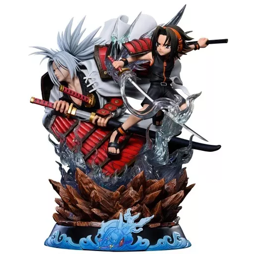 フィギュア　麻倉葉＆阿弥陀丸 「シャーマンキング」 ワンダースタチュー