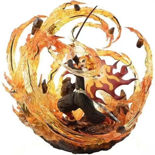 フィギュア　[破損品/付属品欠品/ランクB] 煉獄杏寿郎 DX Ver. 「鬼滅の刃」 1/8 PVC製塗装済み完成品