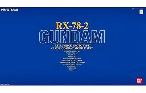 プラモデル　1/60 PG RX-78-2 ガンダム 「機動戦士ガンダム」 [0060625]