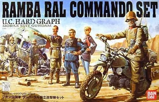 U.C.HARD GRAPH ジオン公国軍 ランバ・ラル独立遊撃隊セット