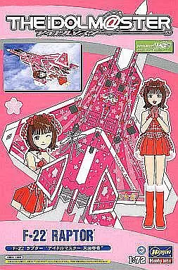 1/72 F-22 ラプター”アイドルマスター 天海春香”[アイドルマスターシリーズ SP282]