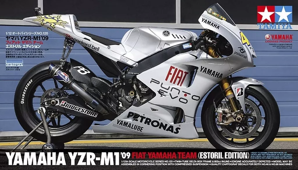 1/12 ヤマハ YZR-M1’09 フィアット ヤマハチーム エストリル・エディション