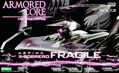プラモデル　1/72 アスピナ XCR-SOBRERO フラジール 「アーマード・コア」 ヴァリアブルインフィニティシリーズ No.NX13 [VI067]
