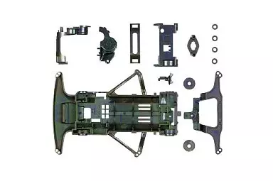 プラモデル　カーボン強化スーパーFMシャーシセット 【ミニ四駆限定商品】 [94800]