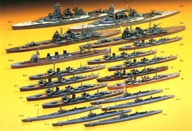 1/700 真珠湾攻撃 空母護衛部隊セット 「ウォーターラインシリーズ」 [89737]