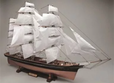 プラモデル　1/80 カティーサーク(帆付き) 木製帆船