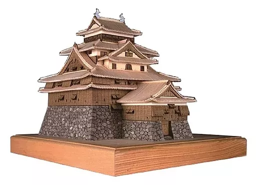 模型 1/150 重要文化財 松江城 木製キット [35246]