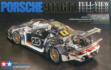 プラモデル　1/24 フルビュー ポルシェ 911 GT1 「スポーツカーシリーズ No.208」 ディスプレイモデル [24208]