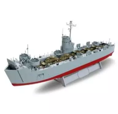 プラモデル　1/144 アメリカ海軍 LSM [05123]