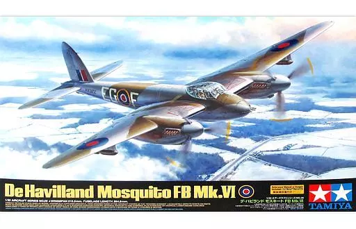 1/32 デ・ハビランド モスキート FB Mk.VI 「エアークラフトシリーズ No.28」 ディスプレイモデル [60326]