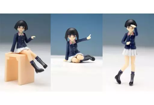 1/35 カモさんチーム フィギュアセット(3体セット) 「ガールズ＆パンツァー 劇場版」 レジンキット [GPF-14]