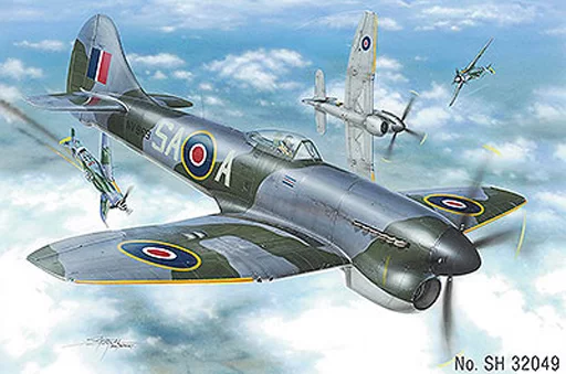 プラモデル　1/32 英・ホーカー・テンペスト Mk.V戦闘機 [SH32049]