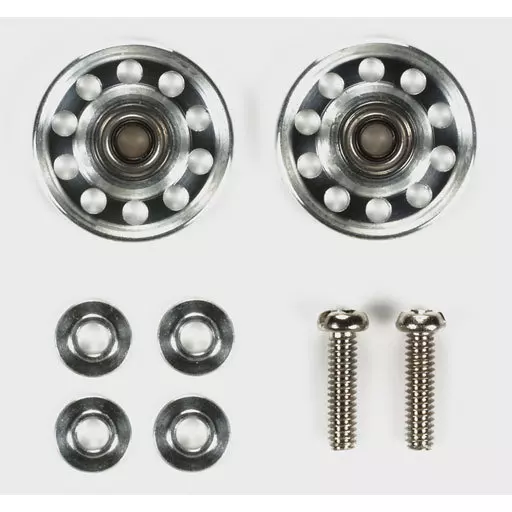 プラモデル　軽量 13mm オールアルミベアリングローラー ミニ四駆特別企画 [95301]